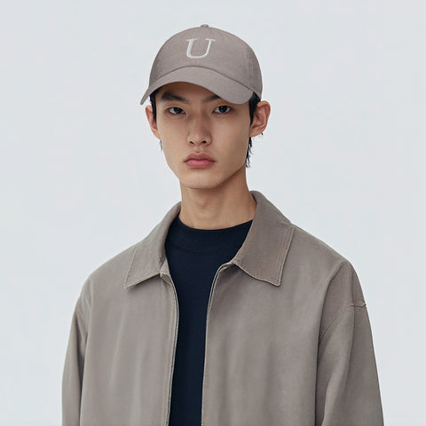 urday【Uイニシャル】ベースボールキャップ(6353459)グレー/urday(マミアン)