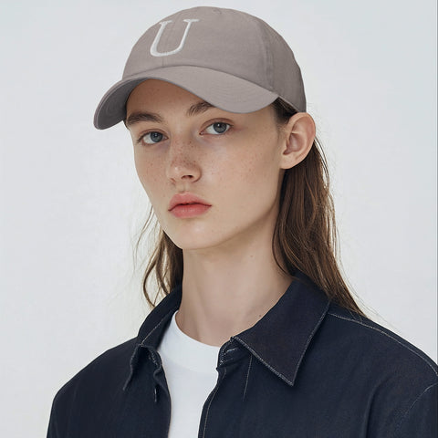 urday【Uイニシャル】ベースボールキャップ(6353459)グレー/urday(マミアン)
