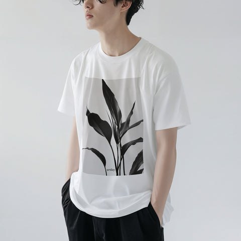 urday【Aspidistra】フォトTシャツ(7100162)ホワイト/urday(マミアン)