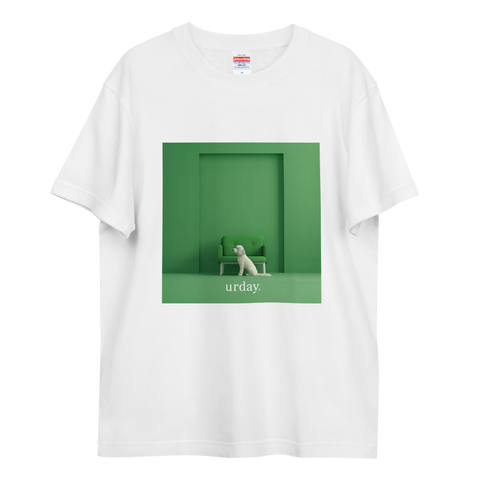 urday【Animal/White Dog/G】フォトTシャツ(9964655)ホワイト/urday(マミアン)