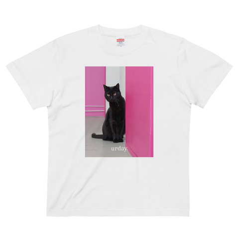 urday【Animal/Black Cat/PG】フォトTシャツ(5338939)ホワイト/urday(マミアン)