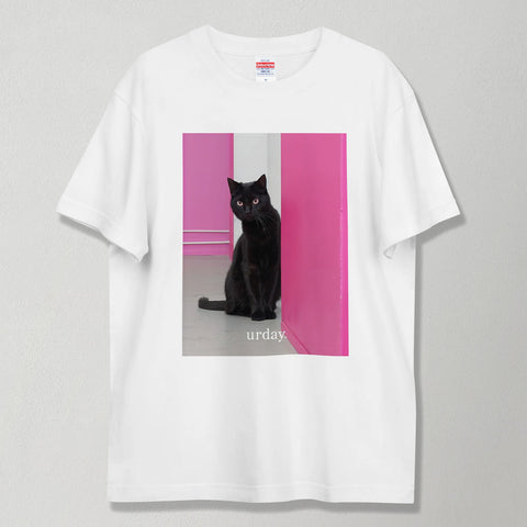 urday【Animal/Black Cat/PG】フォトTシャツ(5338939)ホワイト/urday(マミアン)