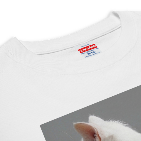 urday【Animal/White Cat/G】フォトTシャツ(1143866)ホワイト/urday(マミアン)
