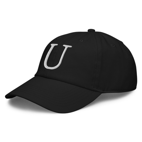 urday【Uイニシャル】ベースボールキャップ(7104904)ブラック/urday(マミアン)