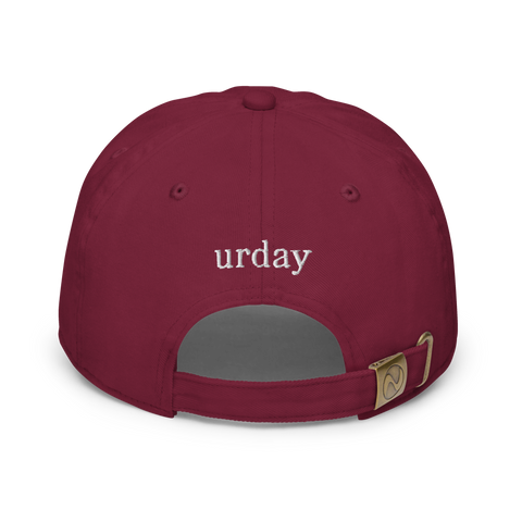urday【Uイニシャル】ベースボールキャップ(4719127)バーガンディ/urday(マミアン)