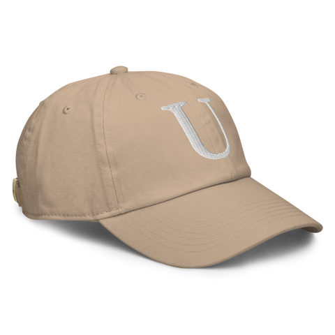 urday【Uイニシャル】ベースボールキャップ(7379041)カーキベージュ/urday(マミアン)