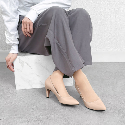 20%OFF:OC:ローズモチーフ 2Way パンプス(lt7002)ライトベージュ/mamian(マミアン)