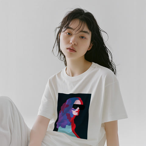 urday【Hue in Disguise】Tシャツ(7031438)ホワイト/urday(マミアン)