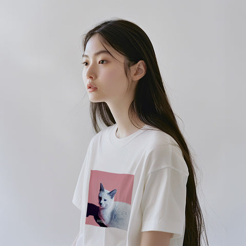 urday【Azure Cat】Tシャツ(6433411)ホワイト/urday(マミアン)