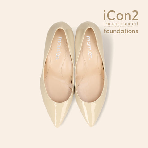 30%OFF:iCon2 Foundations 2024:ポインテッドトゥ パンプス(F7203)メルティペール/mamian(マミアン)