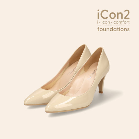 30%OFF:iCon2 Foundations 2024:ポインテッドトゥ パンプス(F7203)メルティペール/mamian(マミアン)