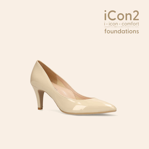 30%OFF:iCon2 Foundations 2024:ポインテッドトゥ パンプス(F7203)メルティペール/mamian(マミアン)