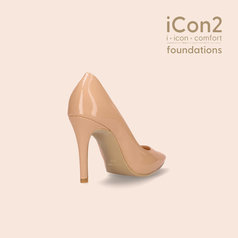 30%OFF:iCon2 Foundations 2024:ポインテッドトゥ パンプス(F970)メルティコーラル/mamian(マミアン)