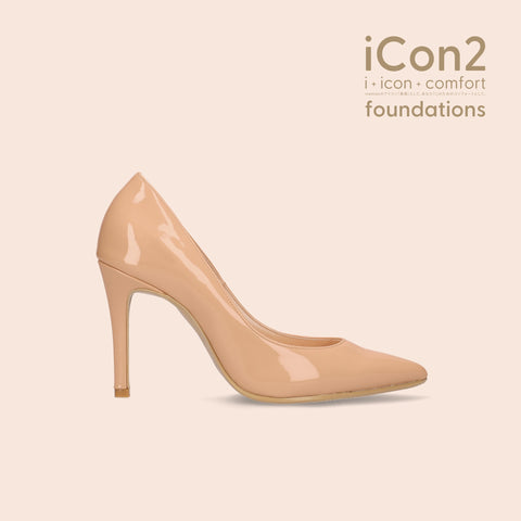 30%OFF:iCon2 Foundations 2024:ポインテッドトゥ パンプス(F970)メルティコーラル/mamian(マミアン)