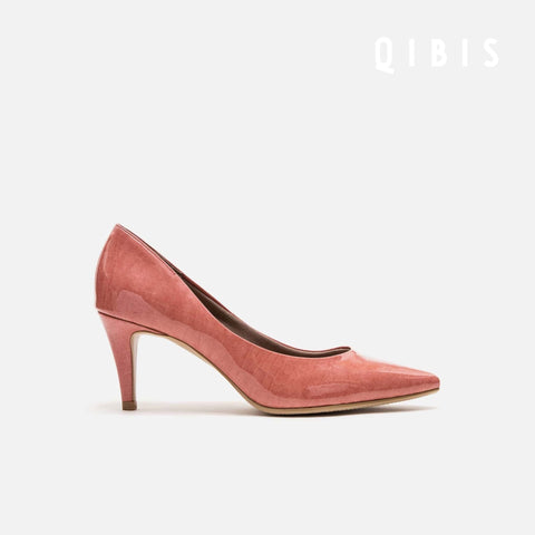 40%OFF:QIBIS ONE:7cmヒール ポインテッドトゥ パンプス(QM7003)Dピンク/QIBIS(マミアン)