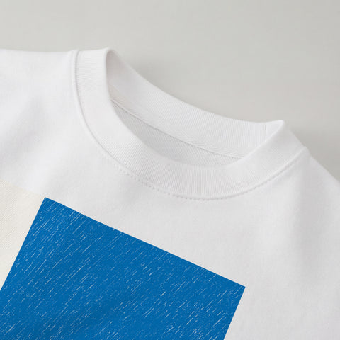 予約：urday【cat】アートワークスウェットシャツ（u-a-sw-0001-03）ホワイト